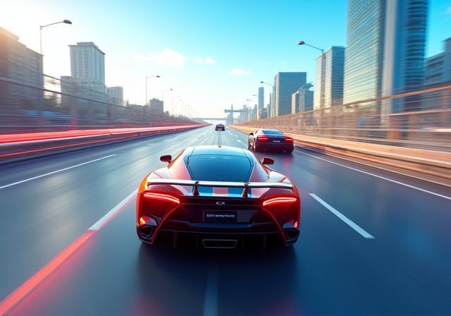 Скрийншот от игра Mobile Racer
